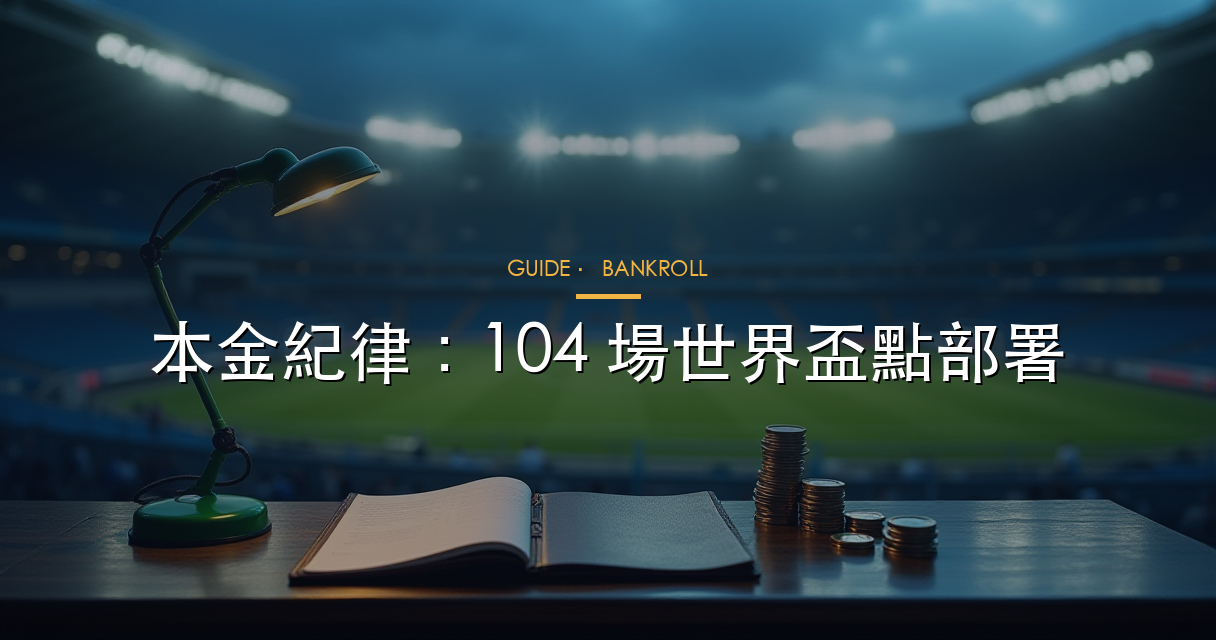 世界盃本金分配策略與停損框架